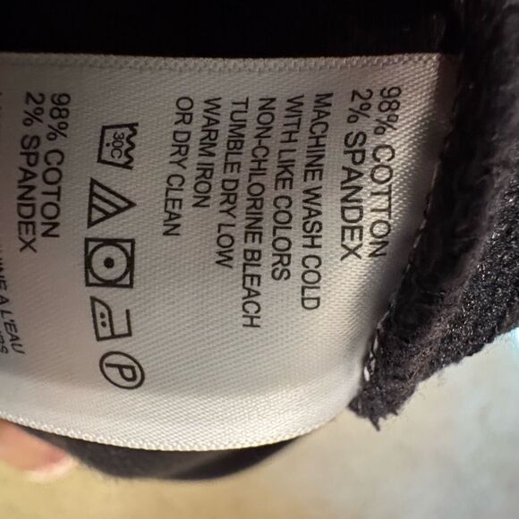 Tommy Bahama black full zip island loungewear casual jacket size S - Picture 9 of 9